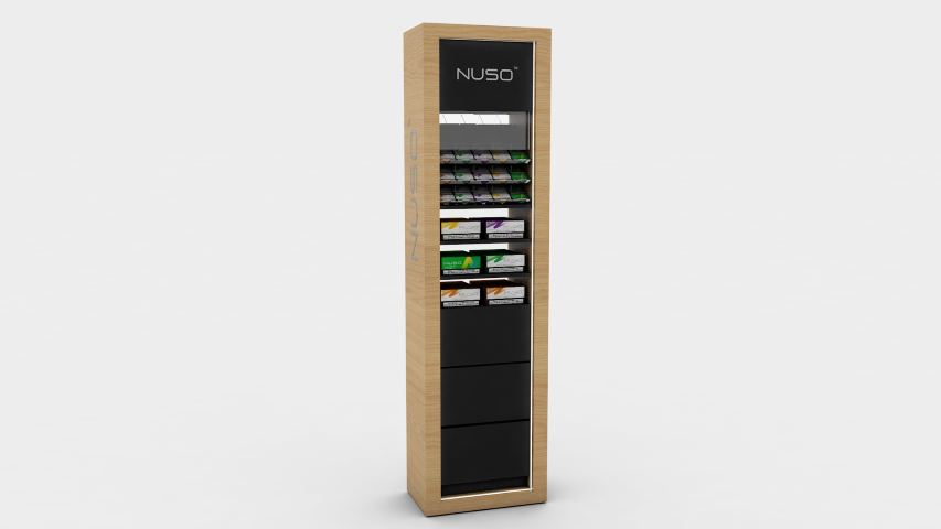 Mueble Nuso restaurante 2 — mobiliario comercial diseñado y fabricado por Reclamo Design en Tenerife