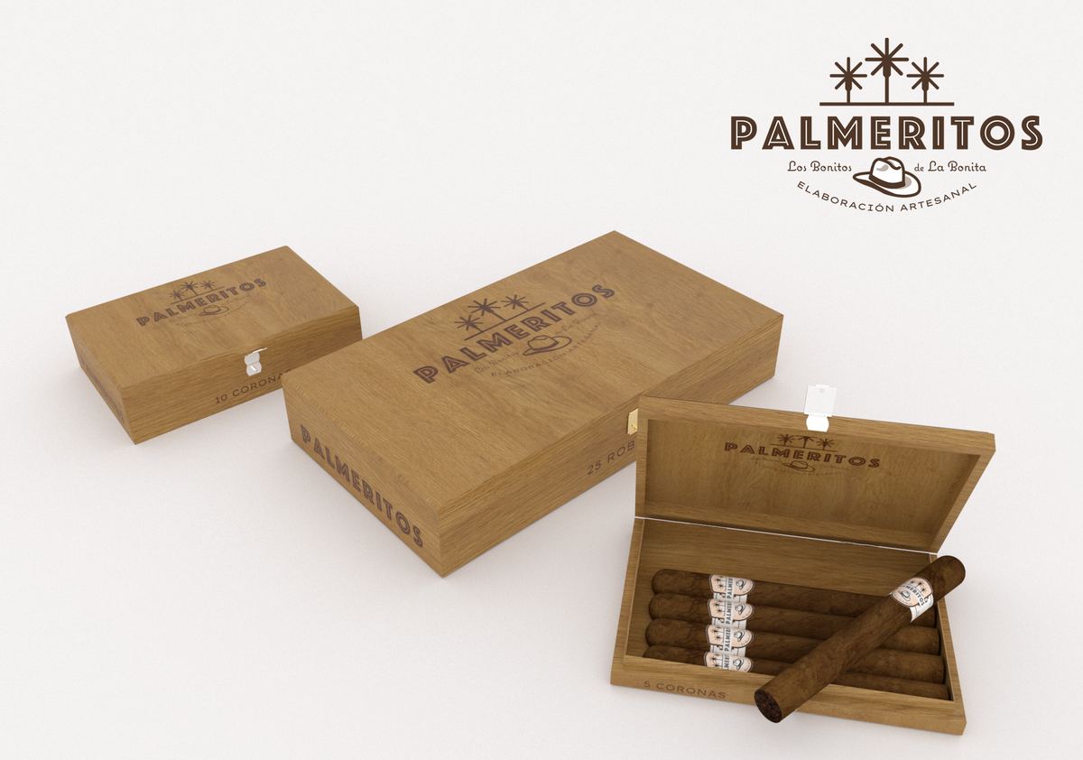 Packaging: Packaging 3D Palmeritos — trabajo de Reclamo Design en Tenerife