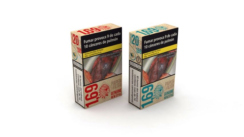 Packaging filtros y papel 169 — packaging diseñado y fabricado por Reclamo Design en Tenerife